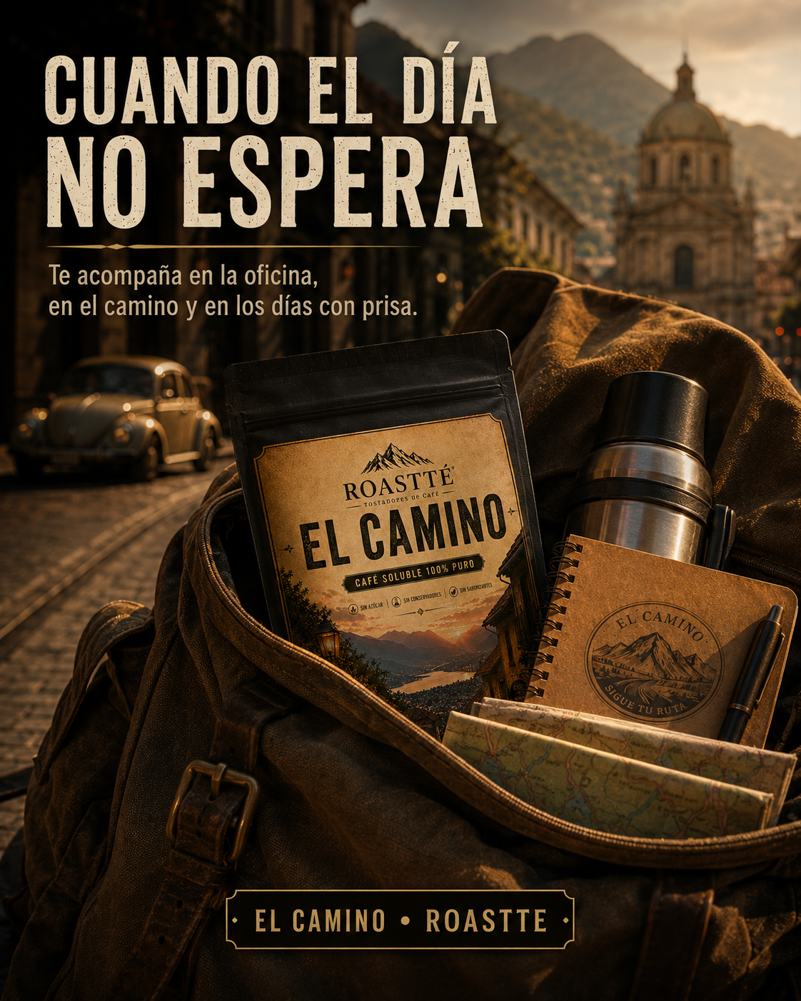EL CAMINO™ — Café soluble 100% puro liofilizado