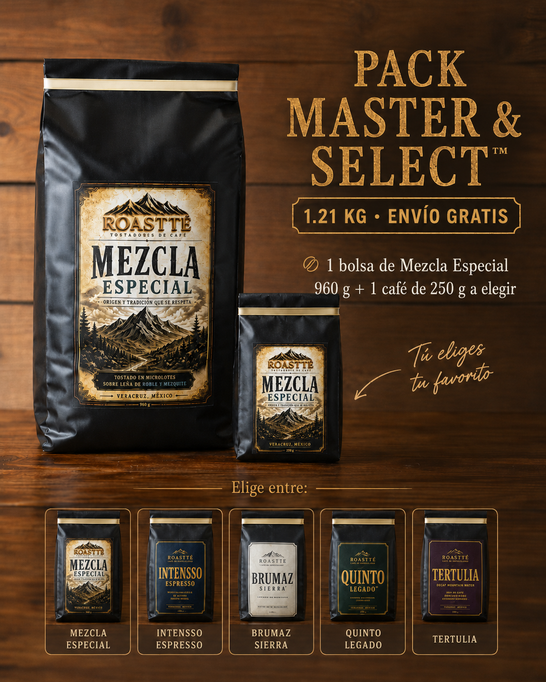 PACK MASTER & SELECT™ | 1.21 KG