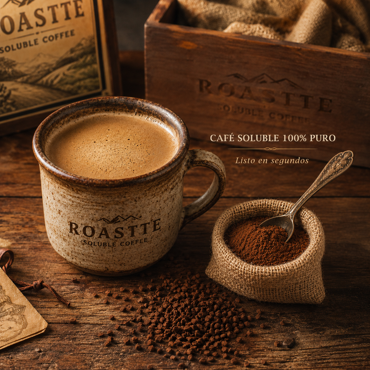 EL CAMINO™ — Café soluble 100% puro liofilizado